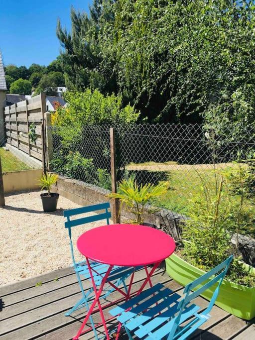 Logement Independant,Calme A 2 Pas Du Centre Ville Lannion Exterior foto